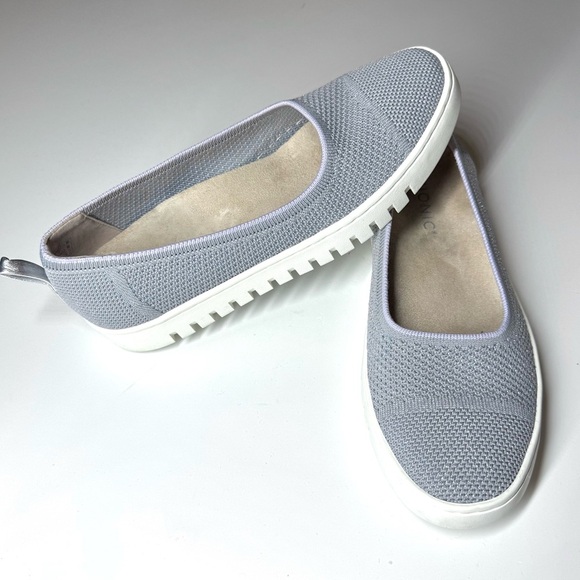 Vionic Womens Uptown Skimmer Shimmer Gray Knit Slip-on Comfort Shoes Size 7.5 - Picture 3 of 10